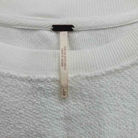 FREE PEOPLE SLEEVES LIKE THESE SWEATSHIRT, SIZE L - Picture 4 of 9